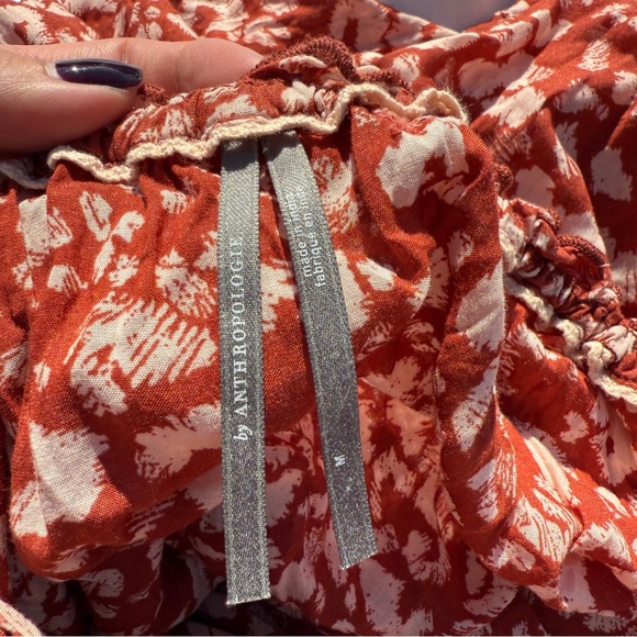 Anthropologie Flowy Maxi Dress – Size M (fits up to L) Adjustable Straps - Picture 6 of 6